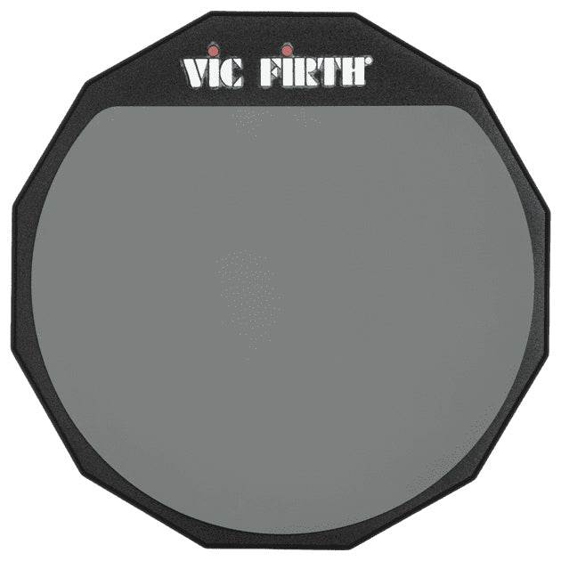 Vic Firth PAD6D 6" Double-Sided Practice Pad w/ Drumstick Bag
