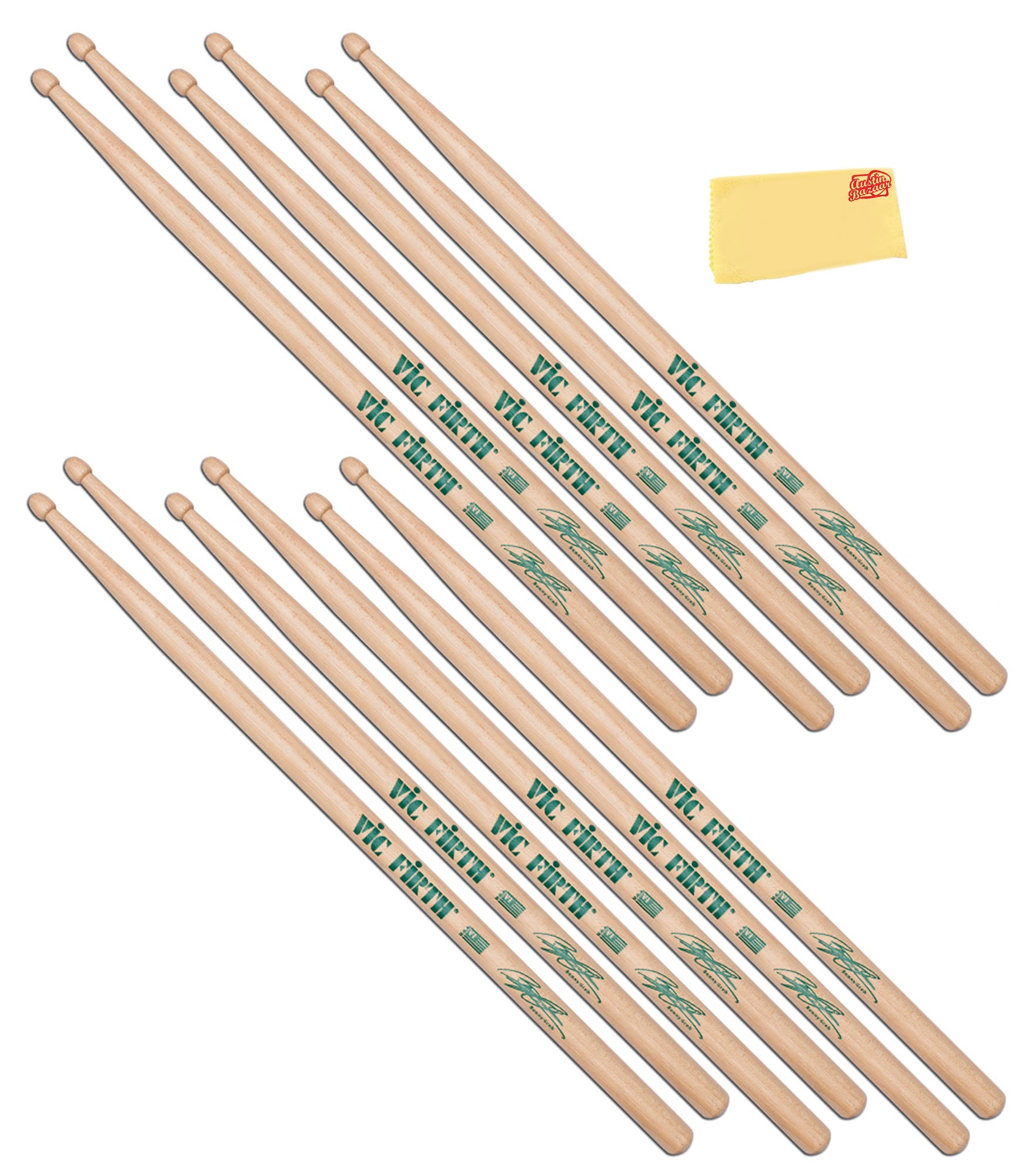 Vic Firth SBG Signature Series Benny Greb Drumsticks - 6 Pack