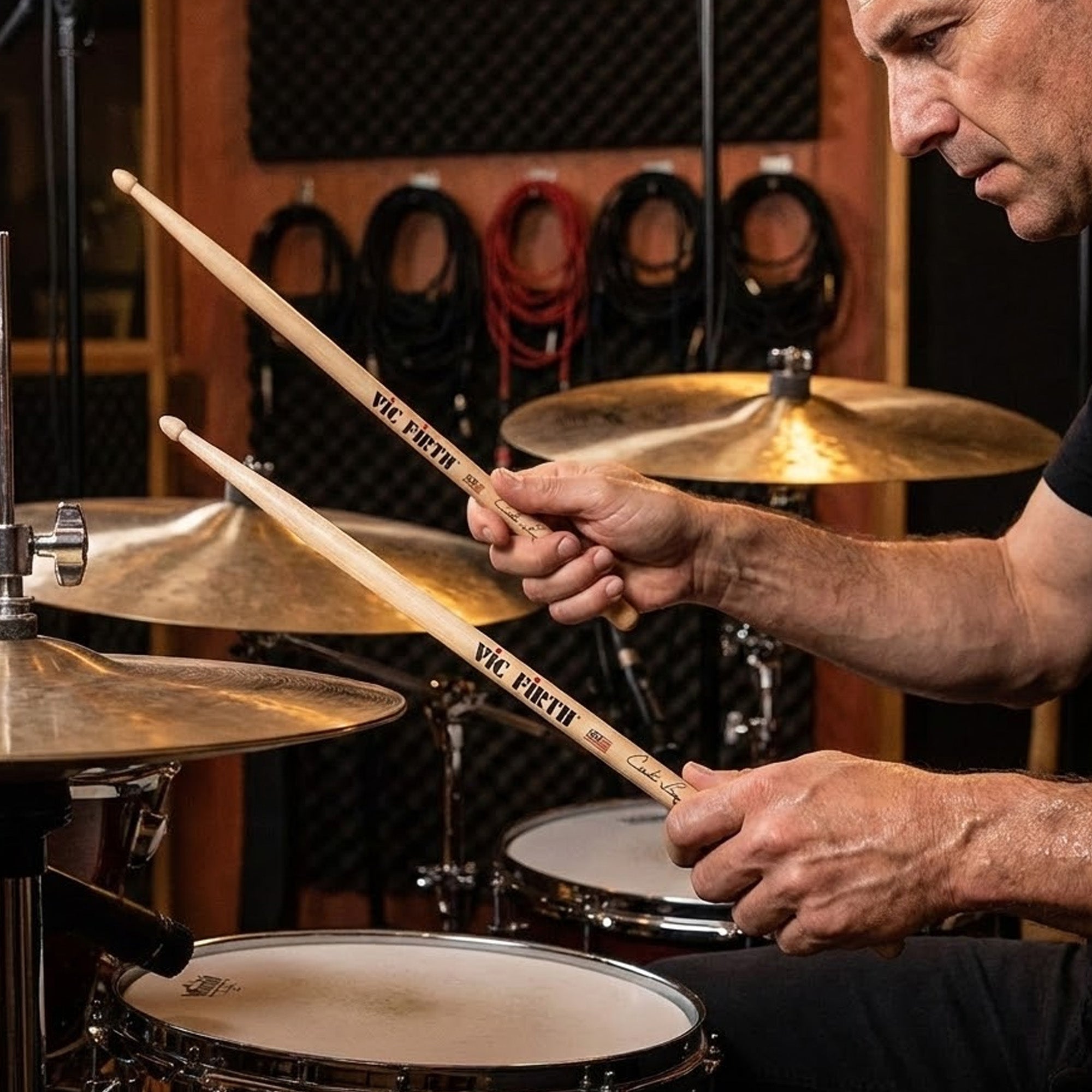 Vic Firth SCS Signature Series Christoph Schneider Drumsticks - 3 Pack