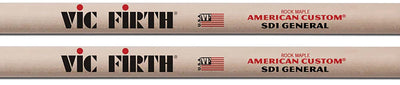 Vic Firth American Custom SD1 General Drumsticks - 3 Pack w/ Polishing Cloth