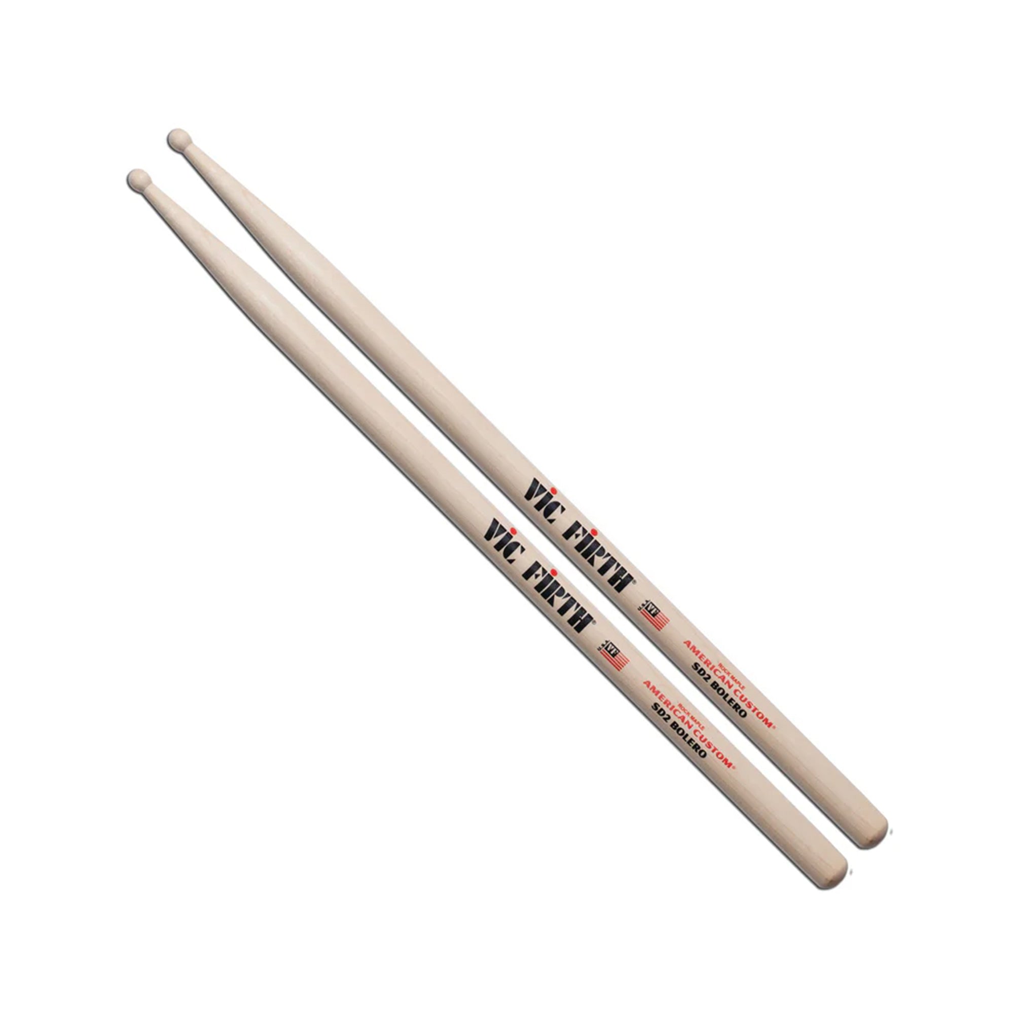 Vic Firth American Custom SD2 Bolero Drumsticks - 6 Pack