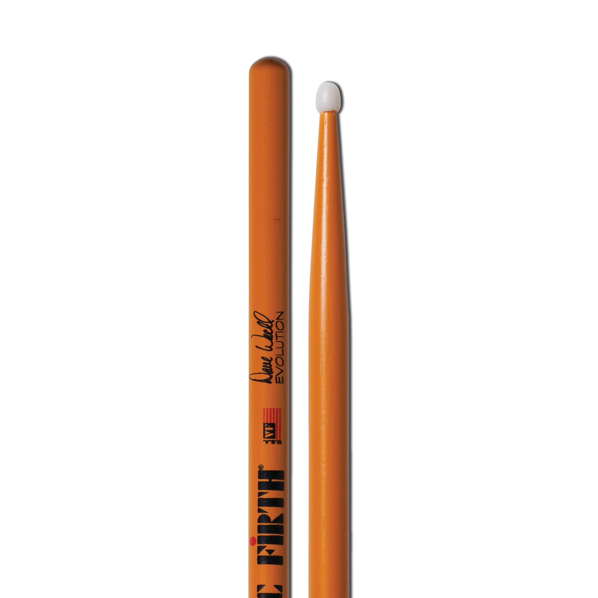 Vic Firth SDW2N Signature Series Dave Weckl Evolution Nylon Tip Drumsticks - 12 Pack