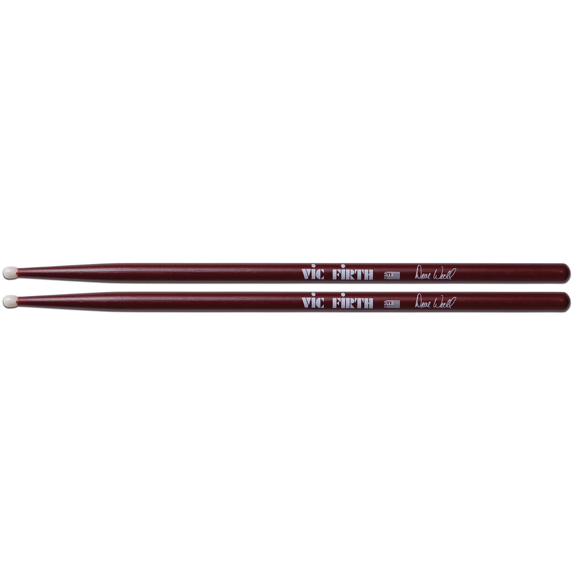 Vic Firth SDWN Signature Series Dave Weckl Nylon Tip Drumsticks