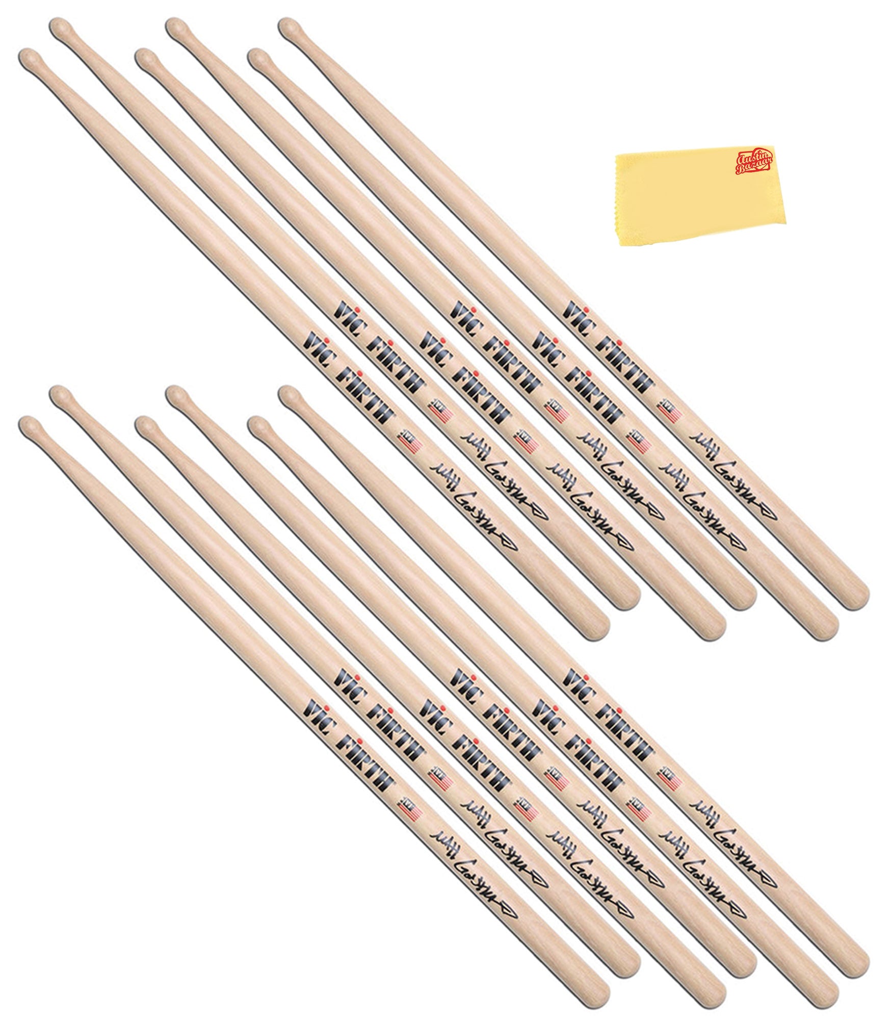 Vic Firth SGAR Signature Series Matt Garstka Drumsticks - 6 Pack