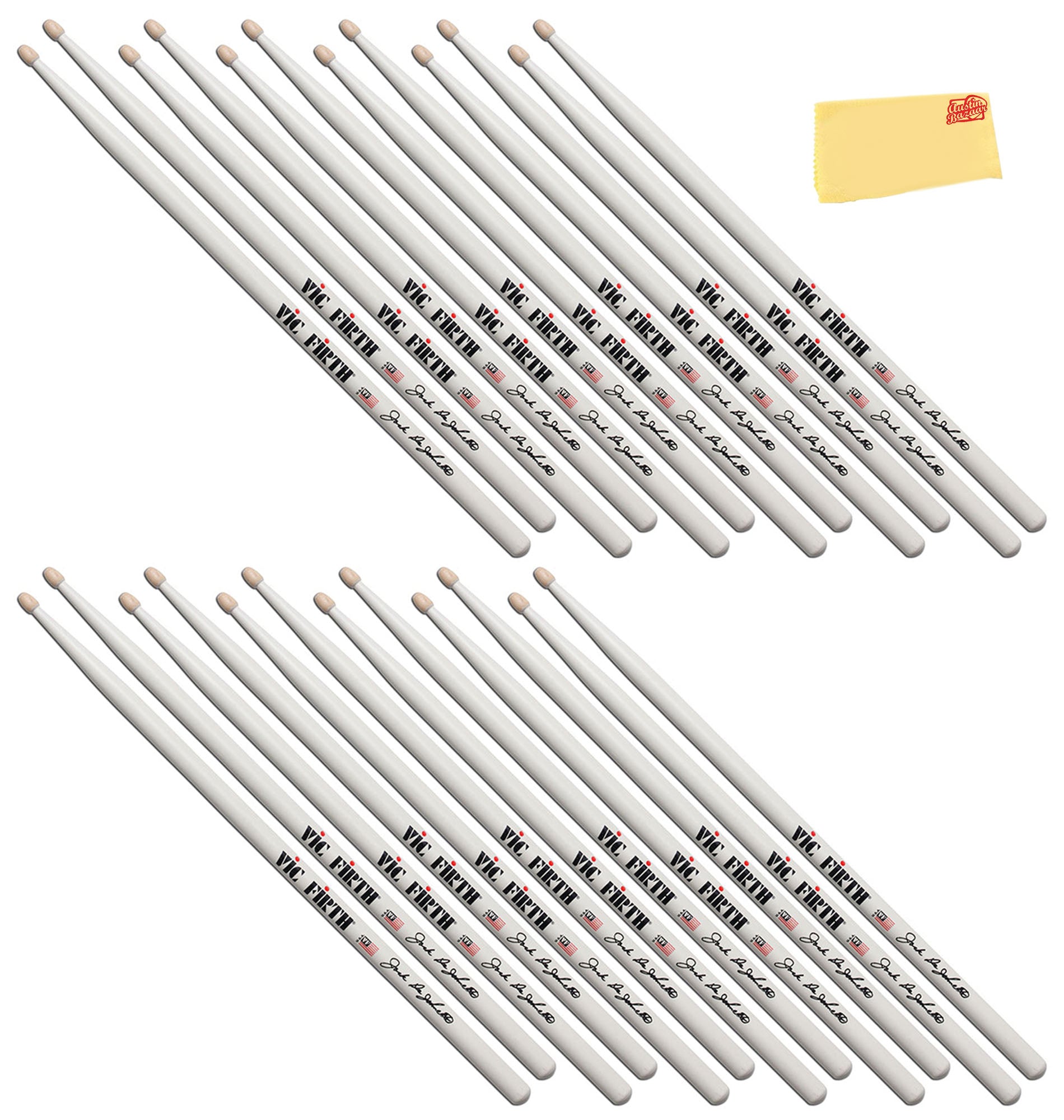 Vic Firth SJD Signature Series Jack DeJohnette Drumsticks - 12 Pack