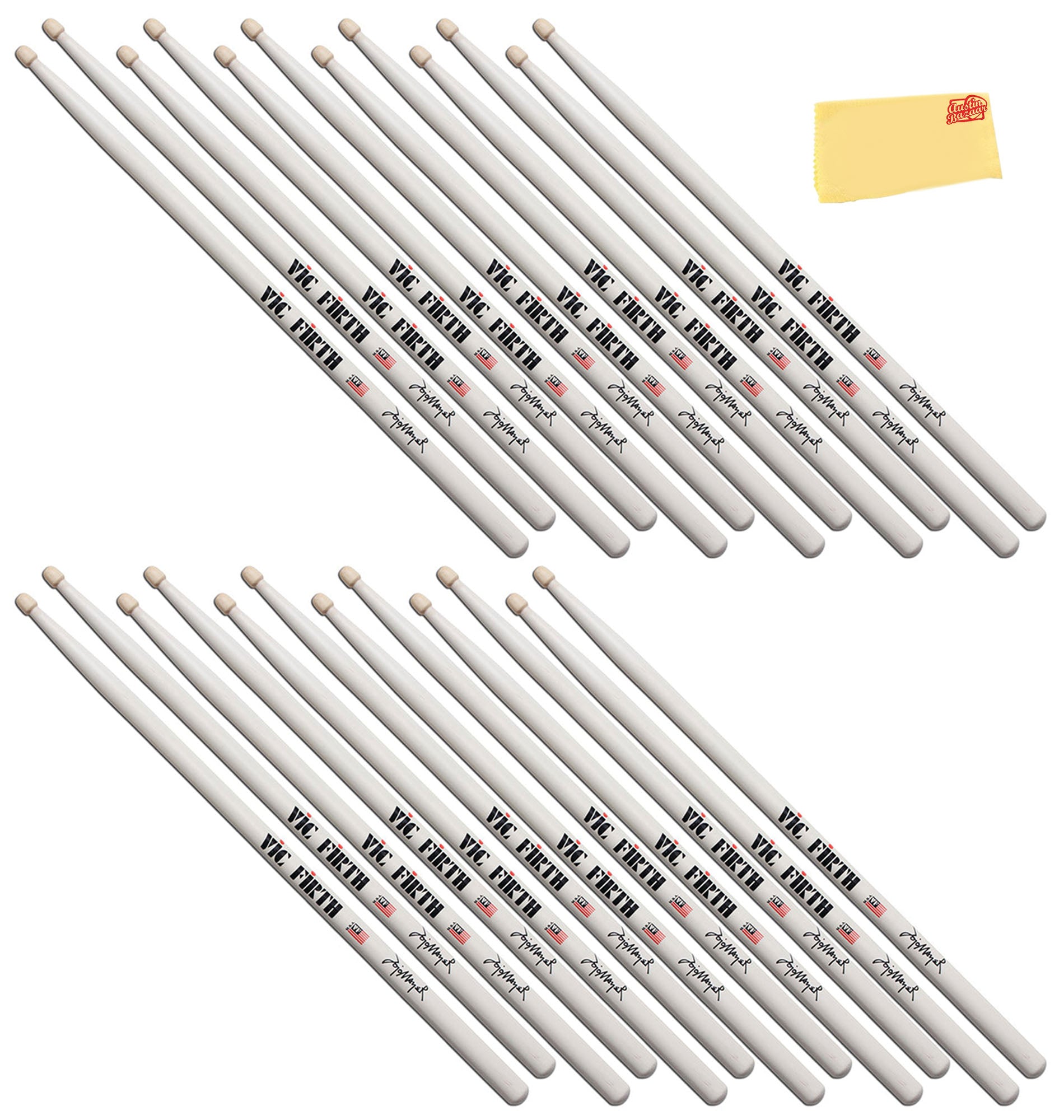 Vic Firth SJM Signature Series Jojo Mayer Drumsticks - 12 Pack