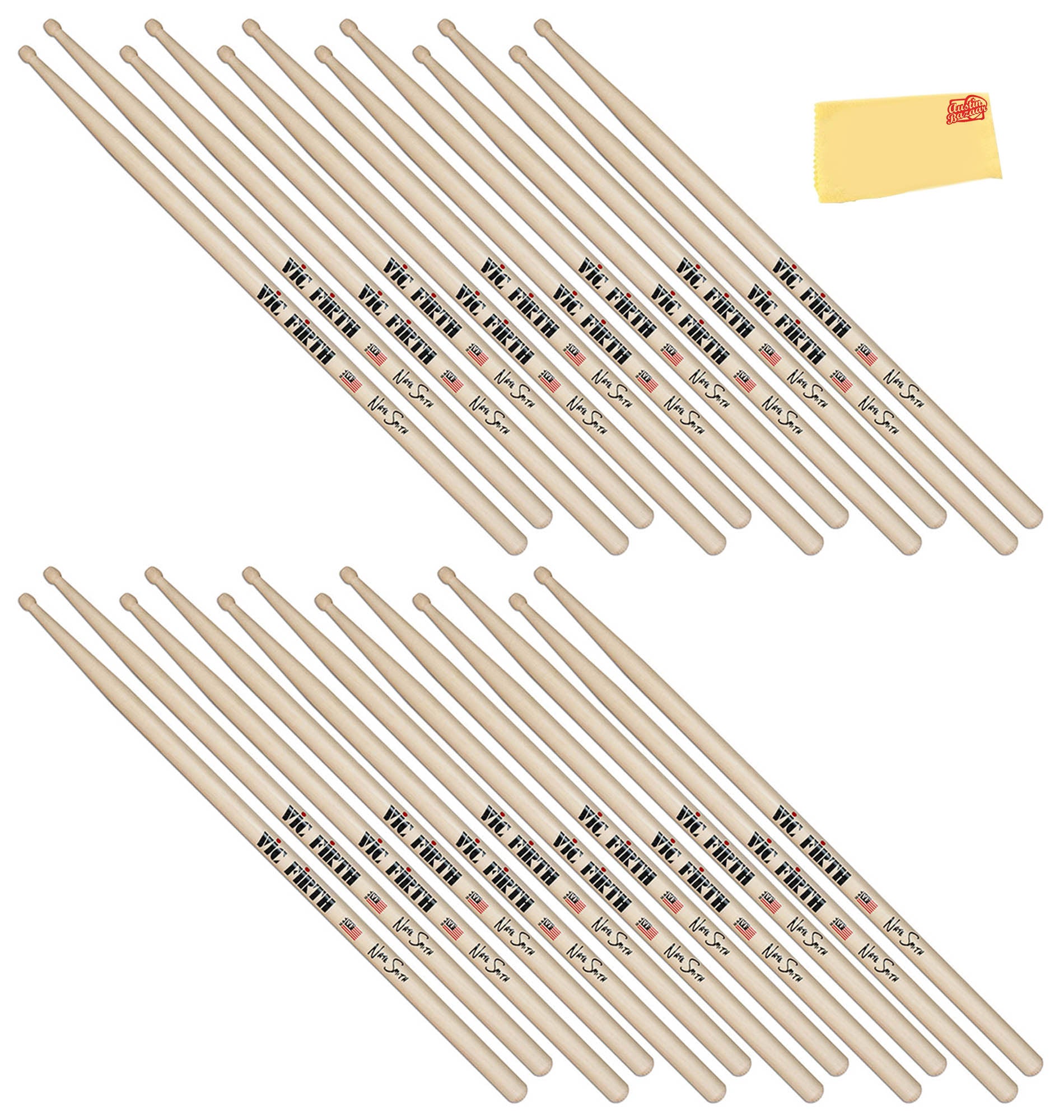 Vic Firth SNS Signature Series Nate Smith Drumsticks - 12 Pack