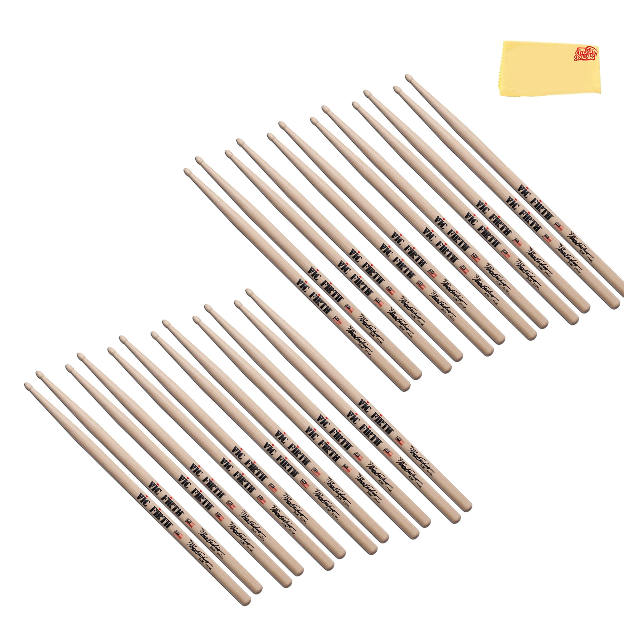 Vic Firth SPE2 Signature Series Peter Erskine Ride Stick Drumsticks - 12 Pack