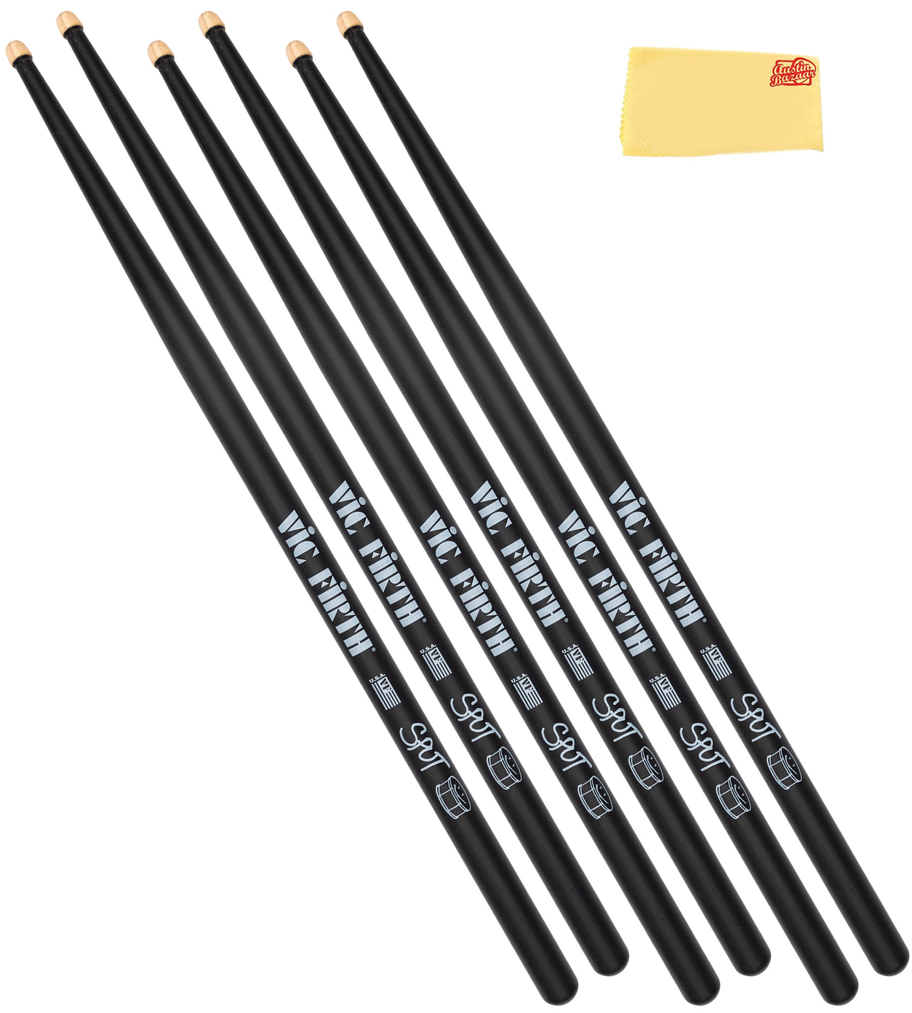 Vic Firth SPUT Signature Series Robert Sput Searight Drumsticks - 3 Pack