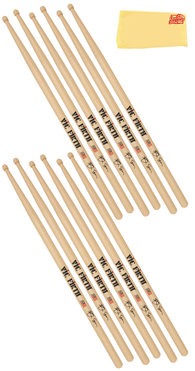 Vic Firth SSOA Signature Series Ash Soan Drumsticks - 6 Pack