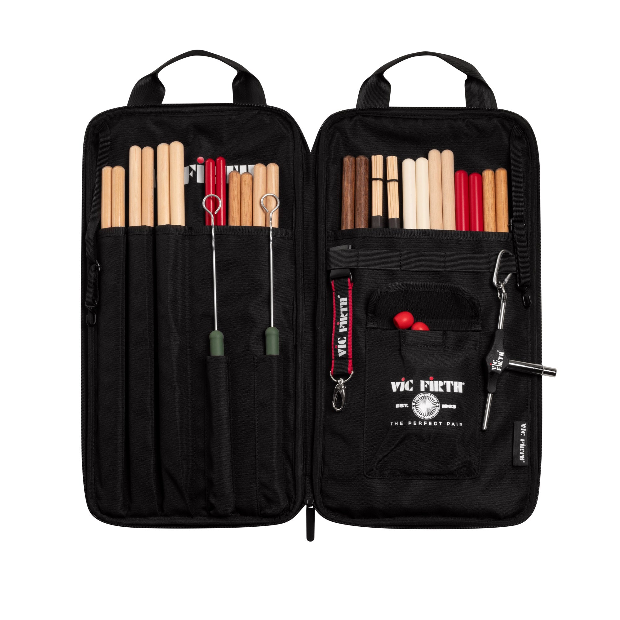 Vic Firth VXSB0063 Performer Classic Stick Bag - Black