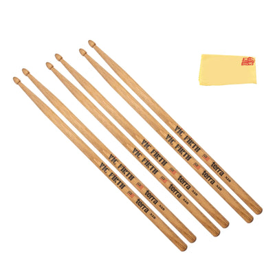 Vic Firth American Classic X5BT Terra Series Drumsticks - 3 Pack