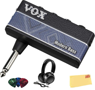 Vox AmPlug 3 Headphone Guitar Amplifier - Modern Bass w/ Headphones
