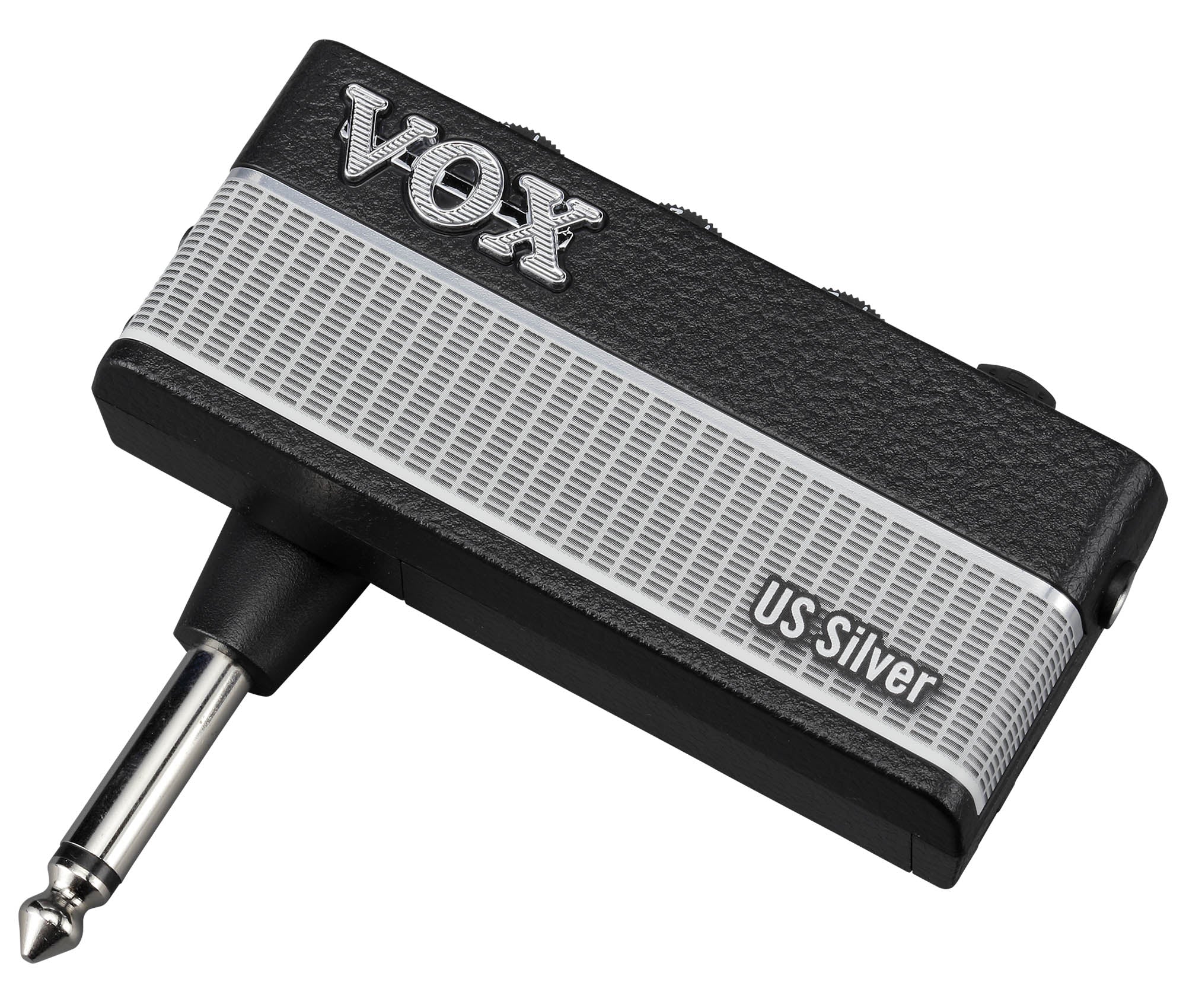 Vox AmPlug 3 Headphone Guitar Amplifier - US Silver w/ Headphones