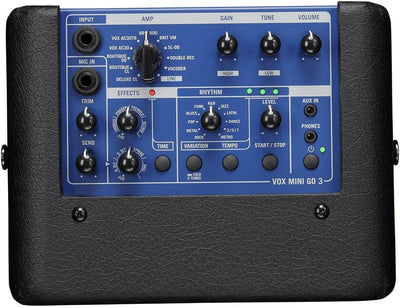 Vox Mini Go 3 3-Watt Portable Modeling Amp - Blue
