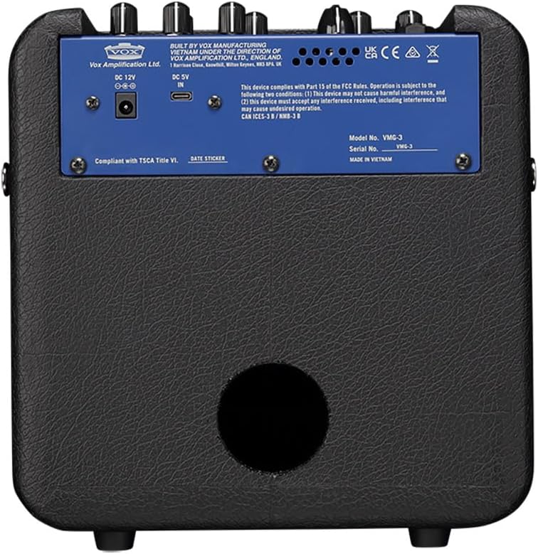 Vox Mini Go 3 3-Watt Portable Modeling Amp - Blue