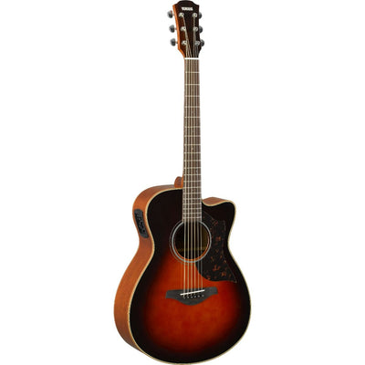 Yamaha AC1M Mahogany Concert Cutaway Acoustic-Electric Guitar - Tobacco Sunburst
