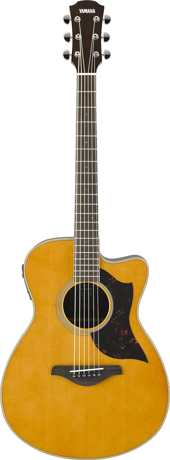 Yamaha AC1R Rosewood Concert Cutaway Acoustic-Electric Guitar - Vintage Natural