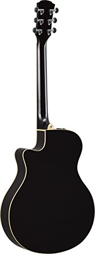 Yamaha APX600 Thin Body Acoustic-Electric Guitar - Black