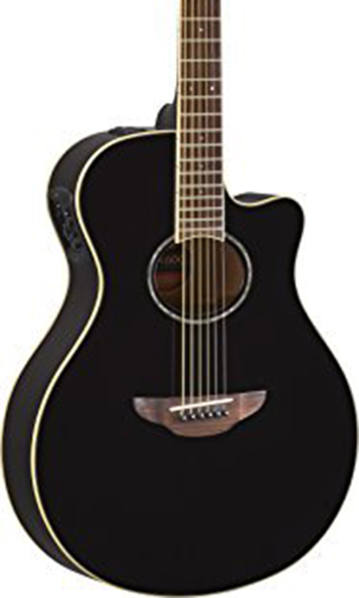Yamaha APX600 Thin Body Acoustic-Electric Guitar - Black