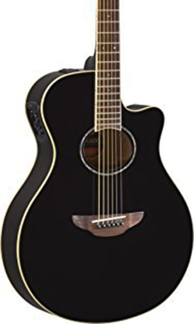 Yamaha APX600 Thin Body Acoustic-Electric Guitar - Black