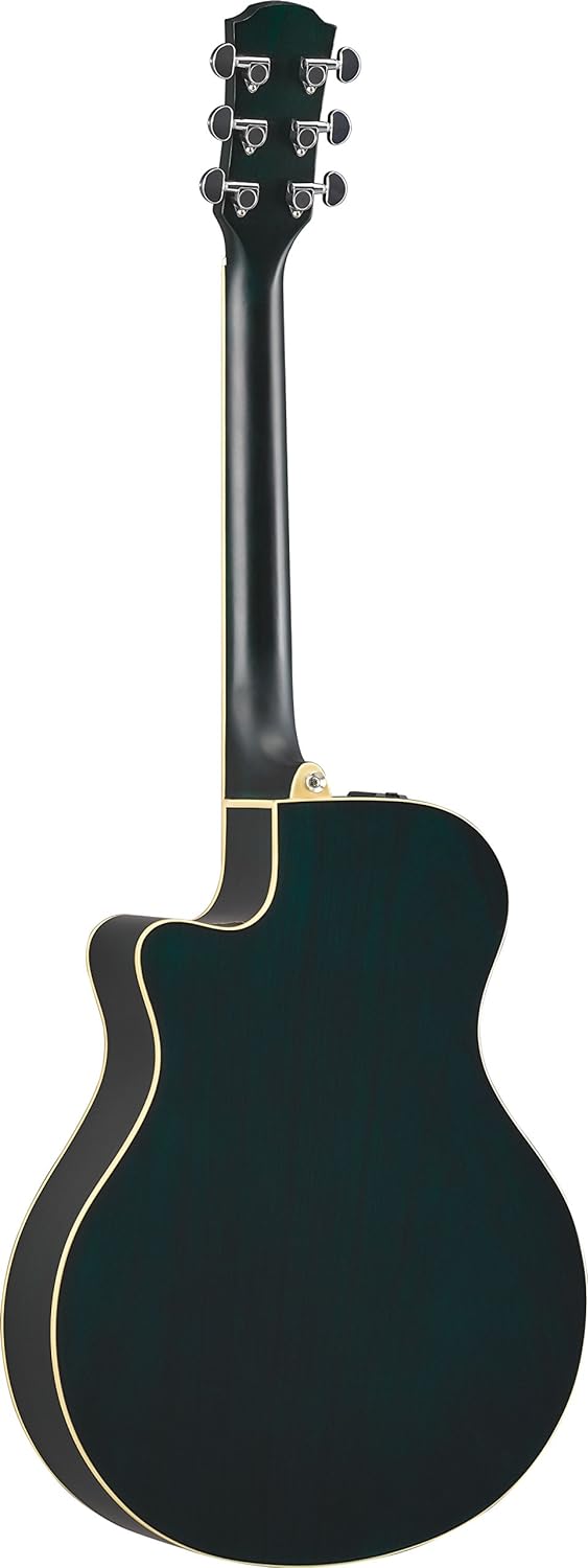Yamaha APX600 Thin Body Acoustic-Electric Guitar - Oriental Blue Burst