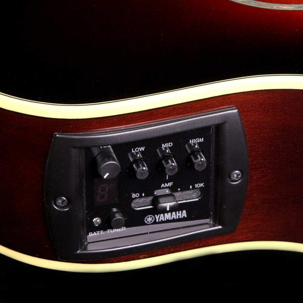 Yamaha APX600 Thin Body Acoustic-Electric Guitar - Old Violin Sunburst