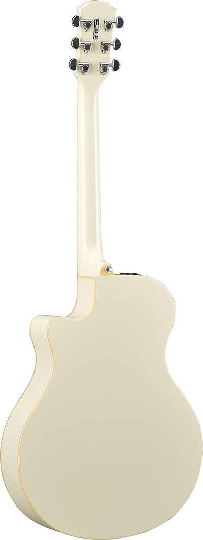Yamaha APX600 Thin Body Acoustic-Electric Guitar - Vintage White
