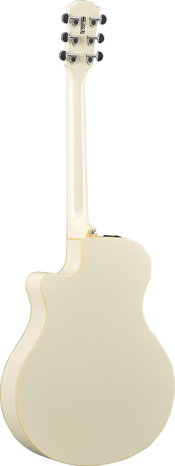 Yamaha APX600 Thin Body Acoustic-Electric Guitar - Vintage White