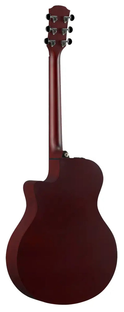 Yamaha APX600M Thinline Acoustic-Electric Guitar - Smoky Black