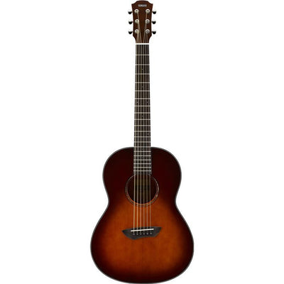 Yamaha CSF1M Solid Top Parlor Acoustic-Electric Guitar - Tobacco Brown Sunburst w/ Gig Bag