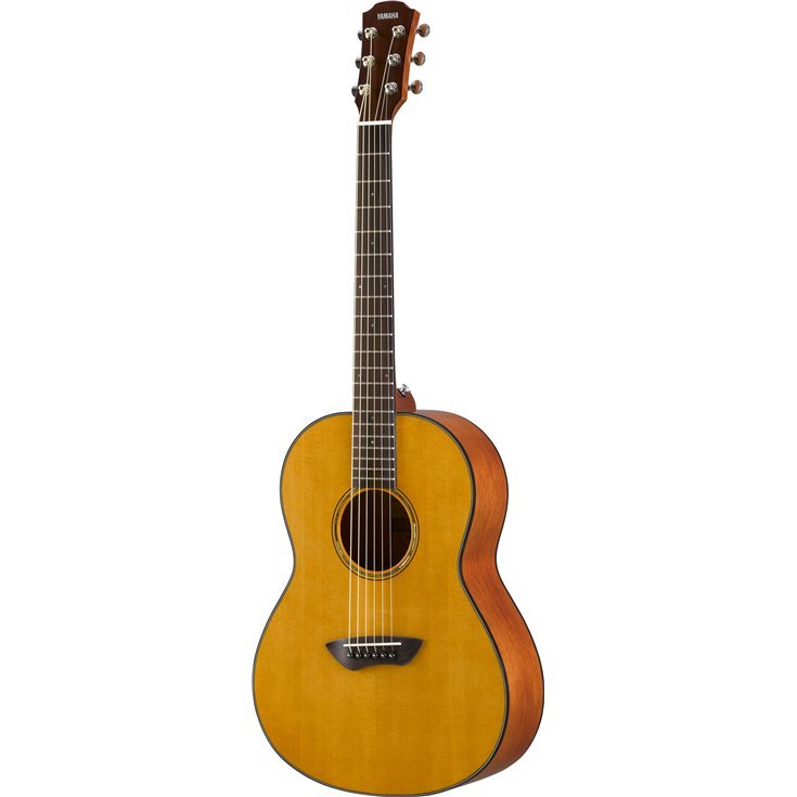 Yamaha CSF1M Solid Top Parlor Acoustic-Electric Guitar - Vintage Natural w/ Gig Bag