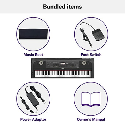 Yamaha DGX-670 88-Key Digital Piano - Black