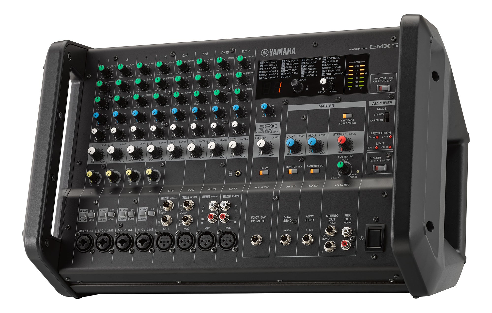 Yamaha EMX5 Powered Mixer w/ XLR Cables