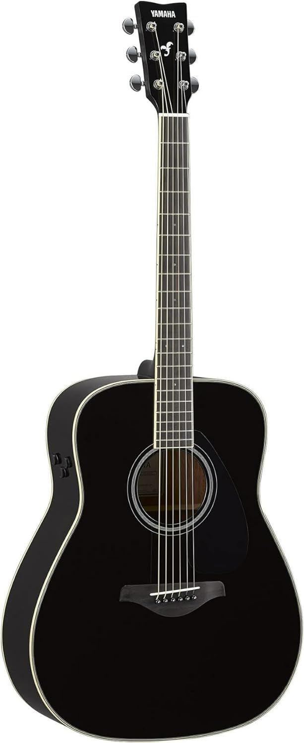 Yamaha FG-TA TransAcoustic Acoustic-Electric Guitar - Black