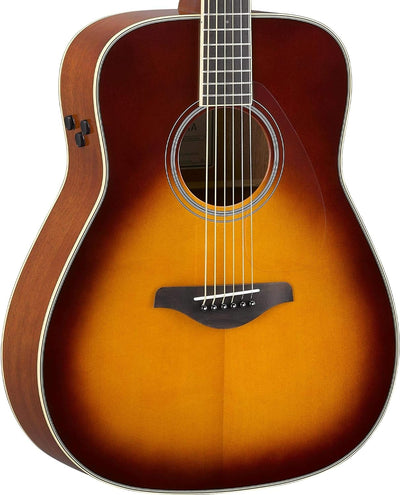 Yamaha FG-TA TransAcoustic Acoustic-Electric Guitar - Brown Sunburst