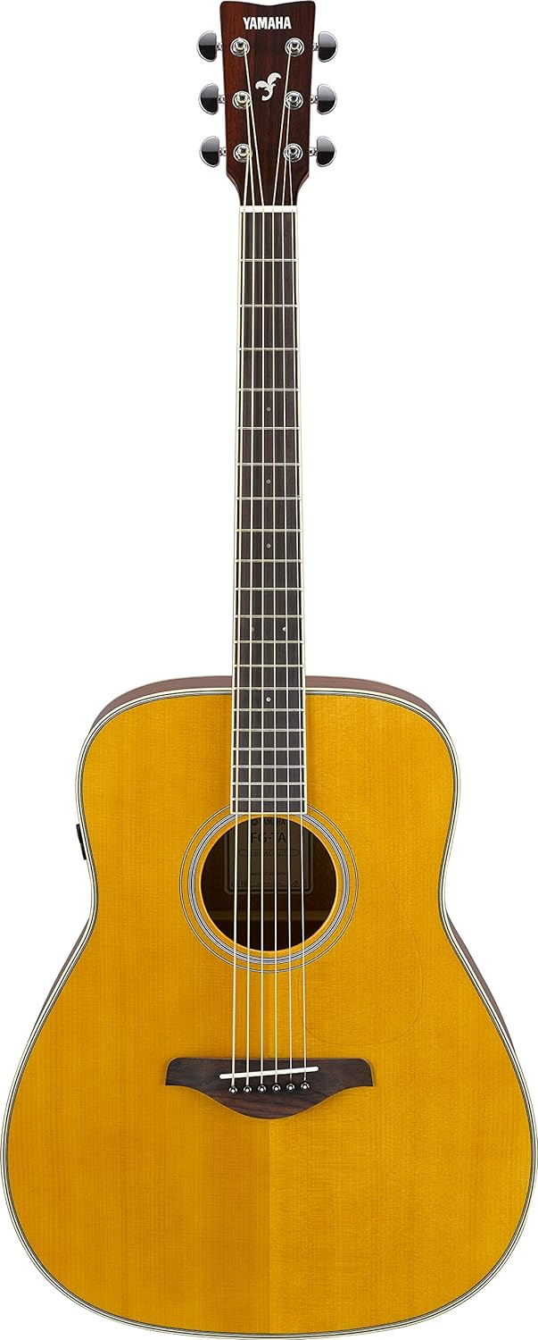 Yamaha FG-TA TransAcoustic Acoustic-Electric Guitar - Vintage Tint