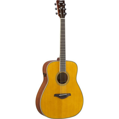 Yamaha FG-TA TransAcoustic Acoustic-Electric Guitar - Vintage Tint w/ Hard Case