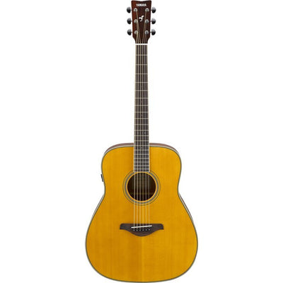 Yamaha FG-TA TransAcoustic Acoustic-Electric Guitar - Vintage Tint w/ Hard Case