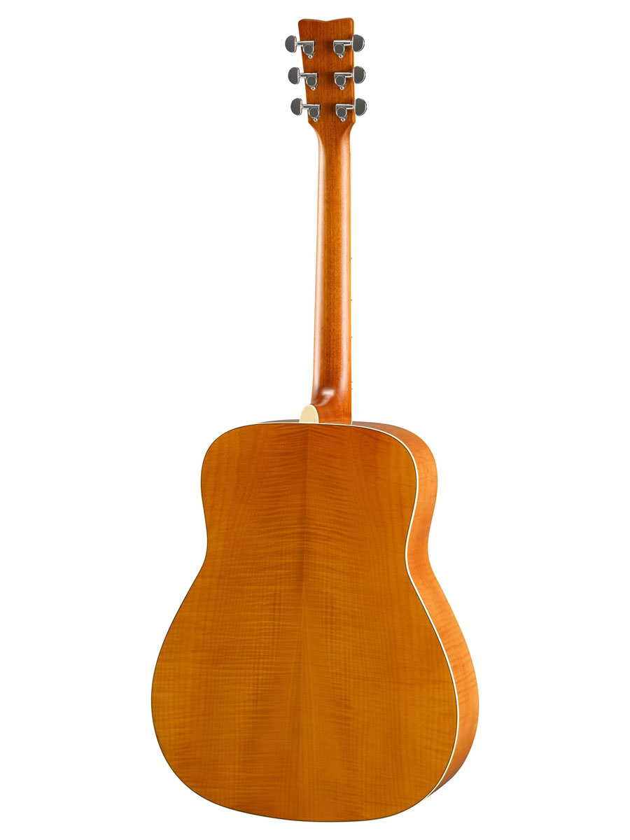 Yamaha FG840 Solid Top Folk Acoustic Guitar - Natural