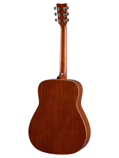 Yamaha FG850 Solid Top Folk Acoustic Guitar - Natural Mahogany
