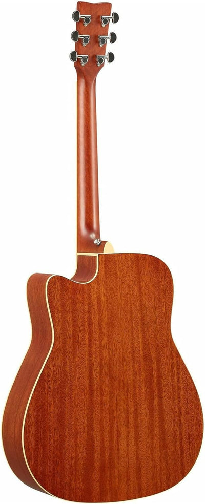 Yamaha FSC-TA TransAcoustic Concert Cutaway Acoustic-Electric Guitar - Brown Sunburst
