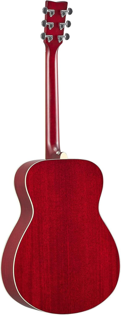 Yamaha FSC-TA TransAcoustic Concert Cutaway Acoustic-Electric Guitar - Ruby Red