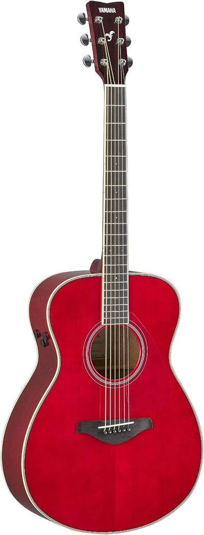 Yamaha FSC-TA TransAcoustic Concert Cutaway Acoustic-Electric Guitar - Ruby Red