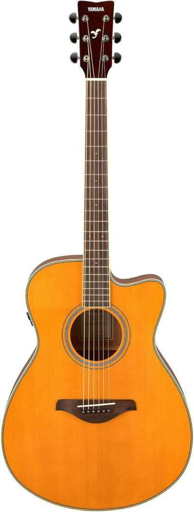 Yamaha FSC-TA TransAcoustic Concert Cutaway Acoustic-Electric Guitar - Vintage Tint