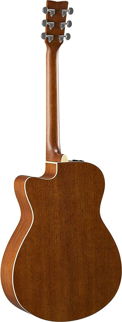 Yamaha FSX820C Solid Top Small Body Acoustic-Electric Guitar - Natural