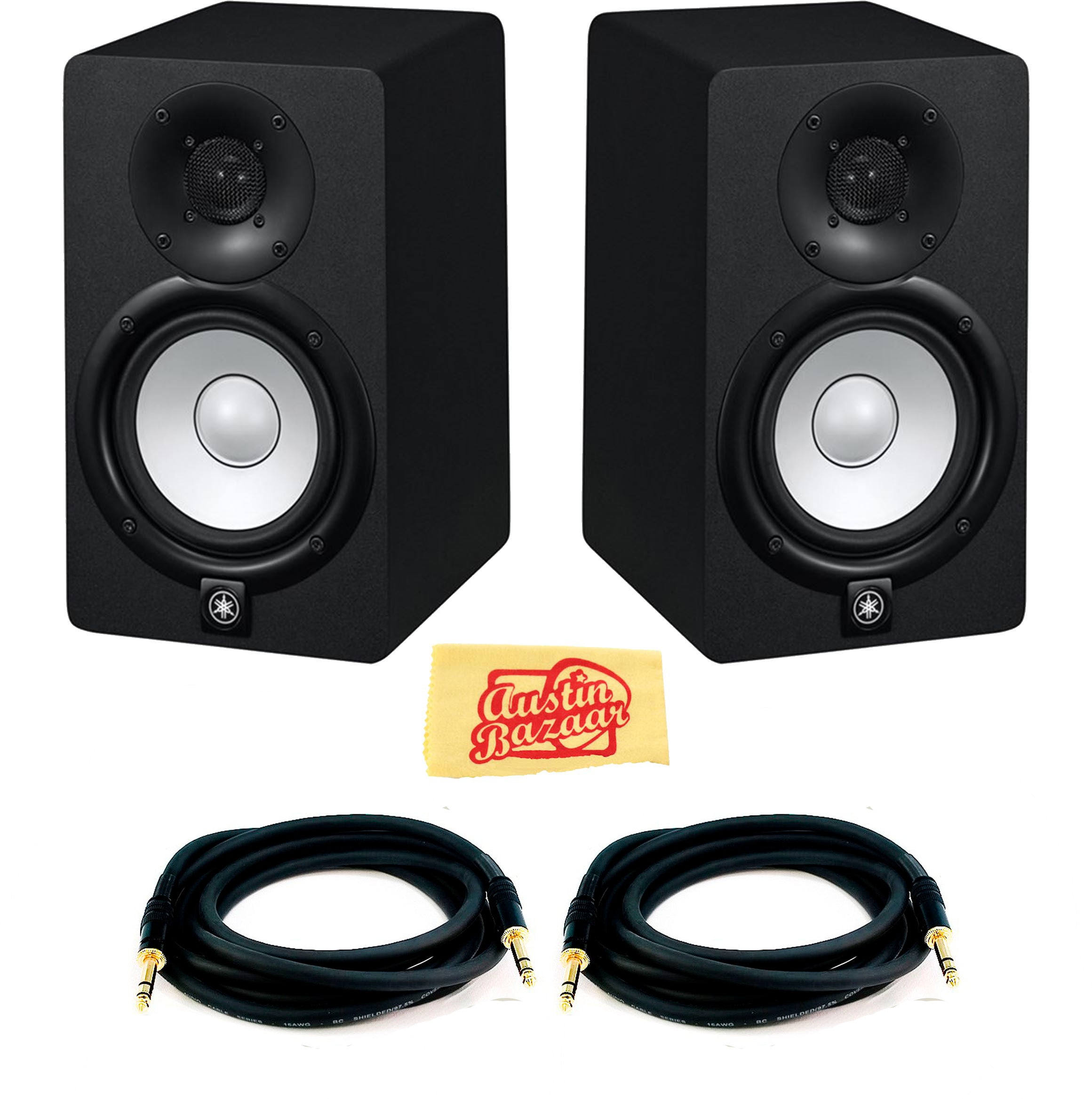 Yamaha HS5 5-Inch Powered Studio Monitor Pair w/ Cables