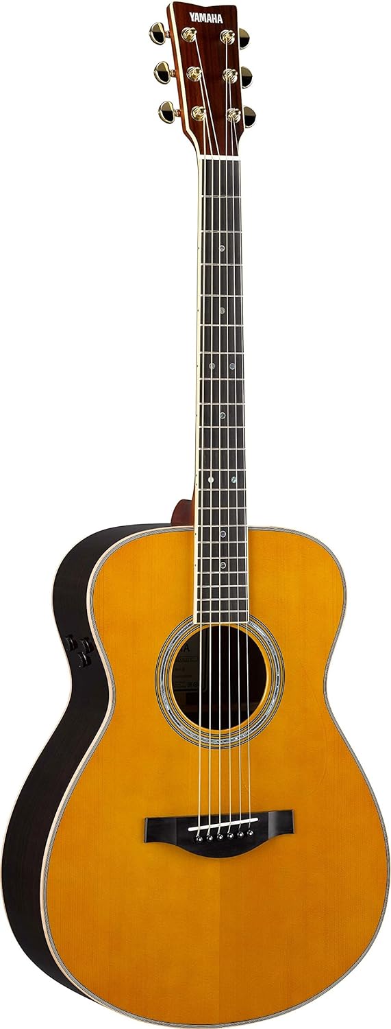 Yamaha LS-TA TransAcoustic Concert Acoustic Guitar - Vintage Tint