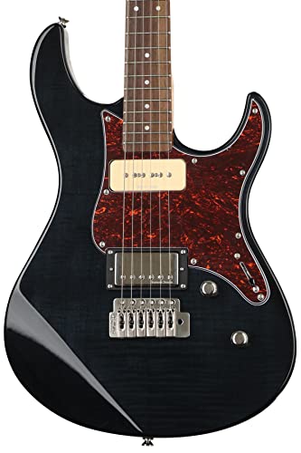 Yamaha PAC611VFM Pacifica Electric Guitar - Translucent Black