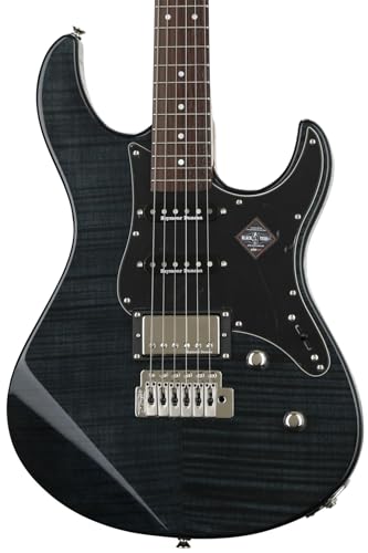 Yamaha PAC612VIIFM Pacifica Electric Guitar - Translucent Black